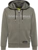 Bruno Banani Kapuzensweatjacke ALVAREZ in Anthrazit / Melange