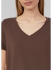 s.Oliver T-Shirt in 8828_mokka