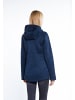 ICEBOUND Damen Strickfleecejacke in Marine Melange