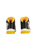 Geox Ciberdron Kinder-High-Top-Sneaker mit Klettverschluss Schwarz