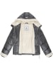 ragwear Winterjacke Editah Shiny YOUMODO in Stone Grey