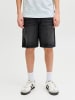 JACK & JONES Junior 5-Pocket-Shorts Jjitony Stonewashed in black denim