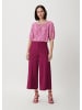 comma Bluse kurzarm in Pink