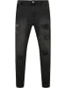 Urban Classics Jeans in realblk heavy destroyed washed
