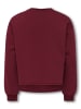 KIDS ONLY Sweatshirt KOGVICTORY LIFE L/S O-NECK SWT in cabernet