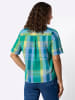 WITT WEIDEN Karo-Bluse in smaragd-bleu-kariert