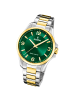 Festina Analog-Solaruhr Festina Solar Energy silber, gold groß (ca. 42mm)