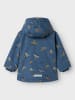 name it Winterjacke NMMMAX PA JACKET AOP in vintage indigo