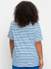 sheego Rundhalsshirt in ecru-gestreift