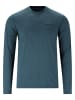 Endurance Langarmshirt Abdon in 2178 Orion Blue