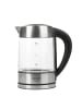Adler Europe AD 1247 Digitaler Wasserkocher 1,7 L - 2200 W in Silber, Schwarz