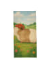 Mr. & Mrs. Panda Handtuch Meerschweinchen Weisheit Design ohne S... in Gelb Pastell