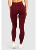 SMILODOX Leggings Trixy Scrunch in Bordeaux