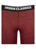 Urban Classics Leggings in red/black/black