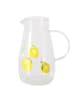 Boltze Limonadenkrug aus Glas CAPRI in Gelb, (B) 12 x (H) 21 x (L) 17 cm