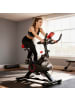 HOMCOM Fahrradtrainer,85cm x 46cm x 114cm,mehrfarbig