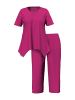 Ulla Popken Pyjama in fuchsia