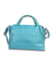 Florence Leder Handtasche Florence Tasche türkis ca. 36cm
