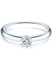 Trilani Ring Sterling Silber Zirkonia in silber