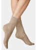 Kunert Socken Mixed Structure Fashion in bronze