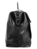 X-ZONE Reisetasche echt Leder in schwarz