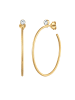 Elli Ohrringe 925 Sterling Silber in Gold