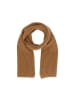 halsüberkopf Fangrippe Schal in Braun