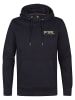 Petrol Industries Sportlicher Hoodie mit Logo Traverse in Schwarz