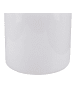 Beliani Blumenvase ANKON in Weiß/Schwarz - (W) 13 x (H) 25 x (L) 13 cm
