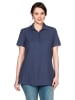 sheego Poloshirt in jeansblau