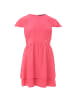 Armani Exchange Fuchsia Viskose Kurz Kleid