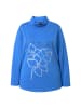 Ulla Popken Sweatshirt in pfauenblau