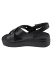 Crocs Crocs Brooklyn 4U Cross Strap Sandal W in Schwarz
