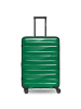 Bergpfeil Travel 4-Rollen Trolley M 66 cm mit Dehnfalte in emerald green metallic