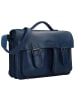 Greenland Nature Aktentasche Leder 40 cm navy