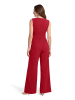 Vera Mont Jumpsuit mit weitem Bein in Shiny Ruby