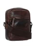 Greenburry Newport Mini Bag Umhängetasche Leder 18 cm in coffee