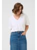 Kaffe T-shirt KAbarnya Loose fit in Optical White