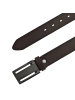 Vanzetti Gürtel Leder in dark brown