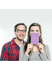 Mr. & Mrs. Panda Postkarte Spruch Volleyball Sprung mit Spruch in Lavendeltraum