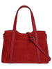 Cluty Handtasche echt Leder in rot