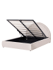 Beliani 2-tlg Doppelbett MOUZON in Beige