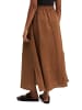 Marc O'Polo Langer Leinenrock A-Shape in Burnt Brown