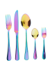 Beliani 30-set Besteck Set FUSILLI in Bunt