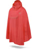 Normani Outdoor Sports Unisex Regenponcho wasserdicht Cherrapunji in Rot