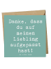 Mr. & Mrs. Panda Faltkarte Spruch Dank an Hundesitter mit Spruch in Meeresbrise