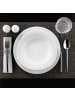Seltmann Weiden 12er Set Tafelservice Trio Weiß weiß in weiß
