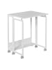 relaxdays Schreibtisch "klappbar" in Weiß - (B)60 x (H)75 x (T)50 cm