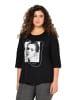 Ulla Popken Shirt in schwarz