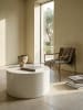 KADIMA DESIGN Couchtisch MONOBLOC 60x60x30 cm Hochglanz, Design